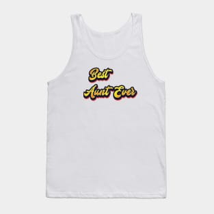 Best Aunt Ever Tank Top